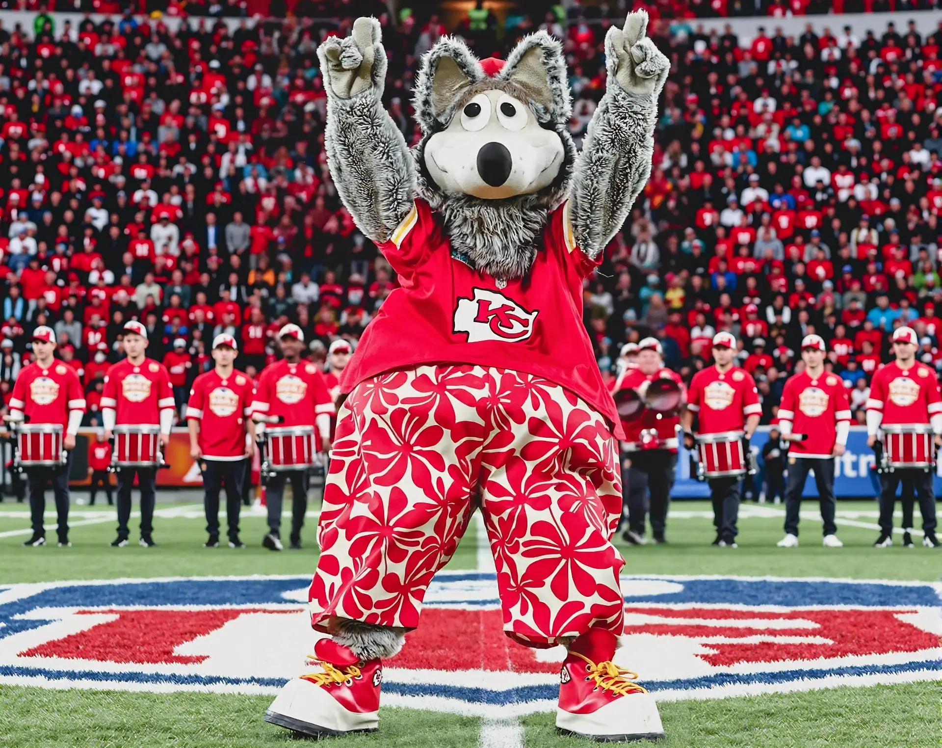 Physical IP — approved mascot photo